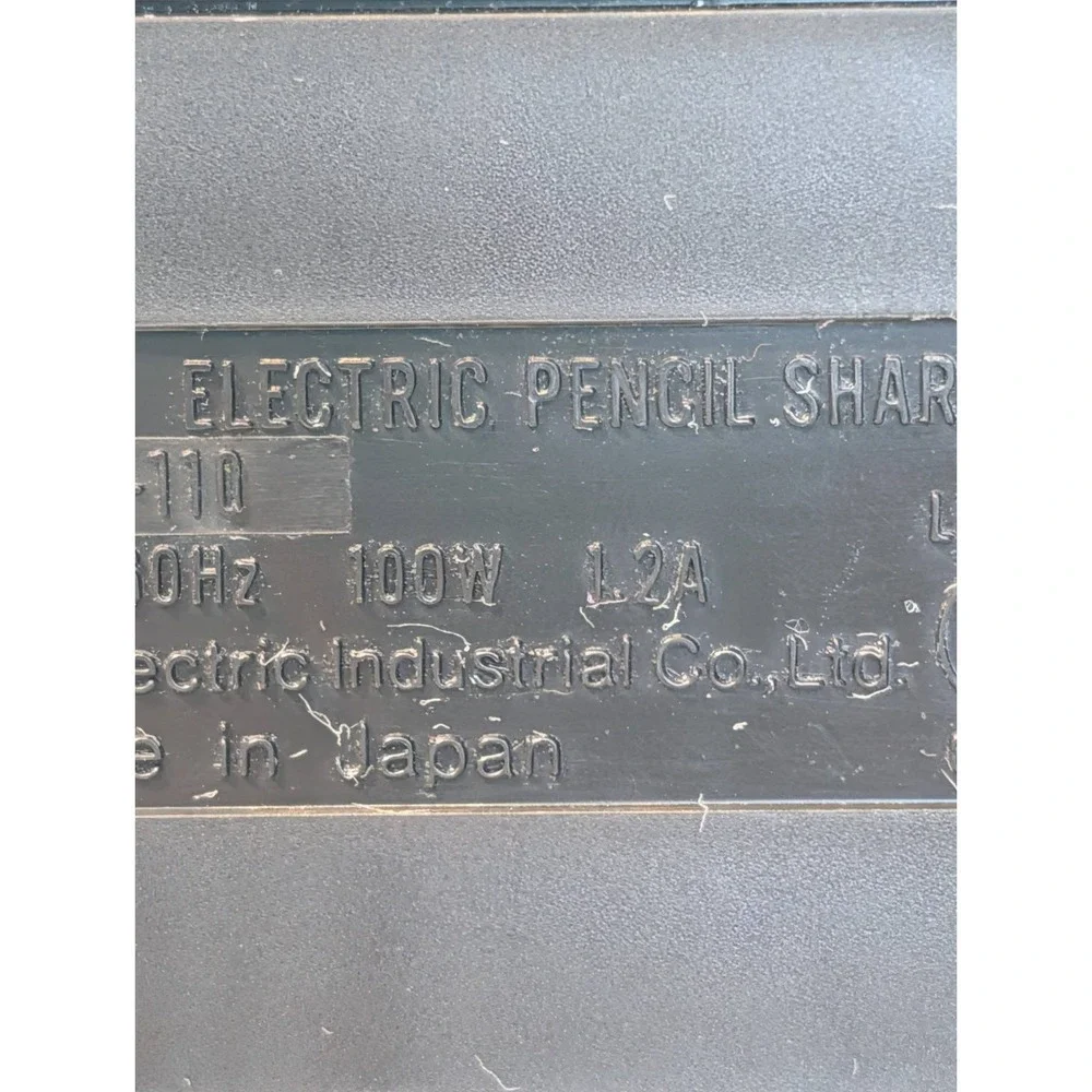 Panasonic Electric Pencil Sharpener Model # KP-110 Vintage Tested Working